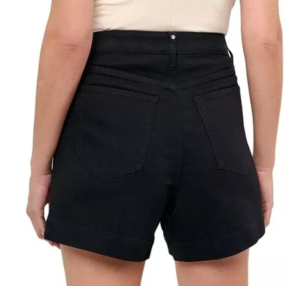 NWT Rebecca Minkoff High Rise Black Shorts - Picture 2 of 11